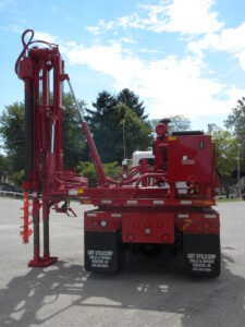 Zero Tail Swing Post Driver