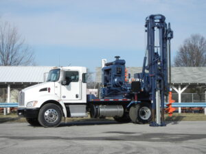 Self Contained Post Driver w/Drill Attachment & Vibratory Hammer