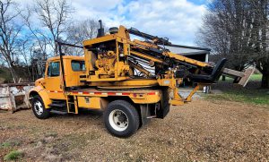 #2 Used DP 1250-15H Post Driver on 2001 International 4700 Cab & Chassis